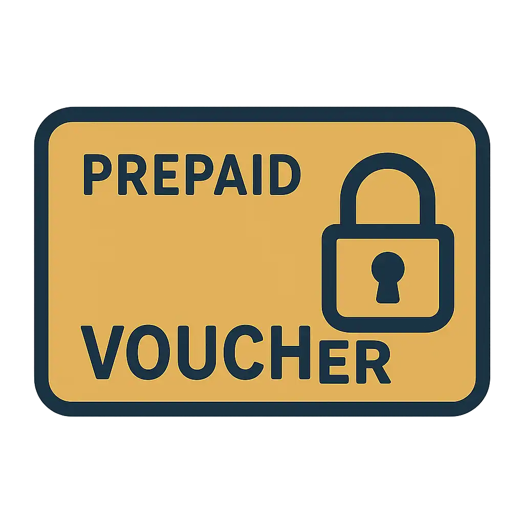 Paysafecard voucher icon